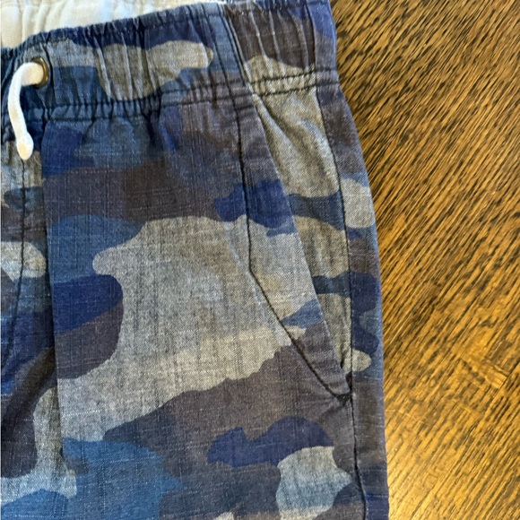 Boys cotton linen-look slacks by Crewcuts - Picture 3 of 4